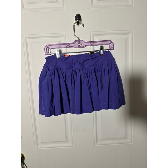Lululemon Pleat To Street Skirt II Iris Flower Purple Sz 6 - Picture 1 of 5